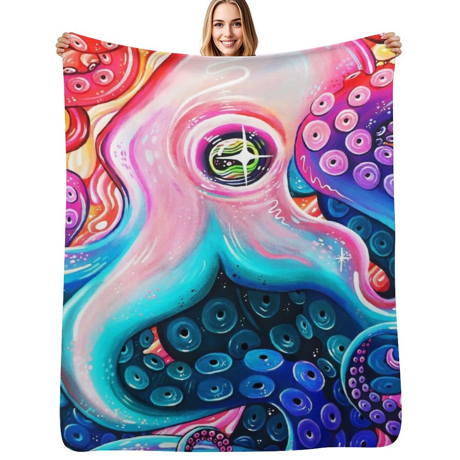Anime Cosplay Idea - Coperta GlitterOctopus, idee regalo di San