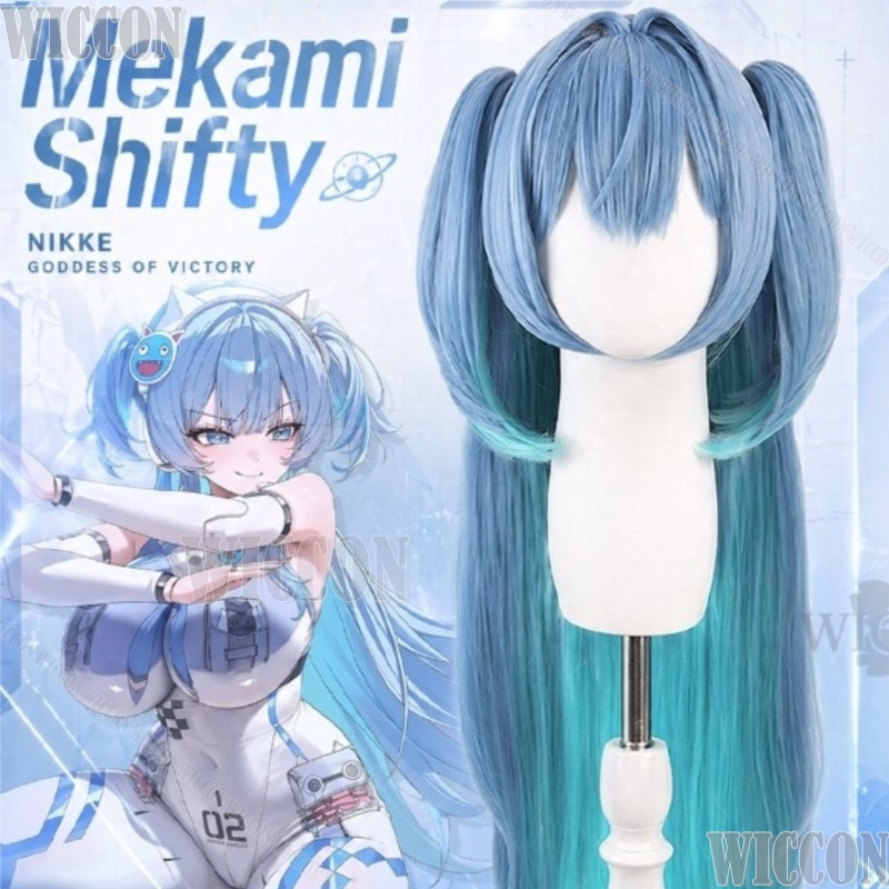 GODDESSS Game VICTORYSS Cospla - Anime Cosplay Blue Hair recensione e prezzo